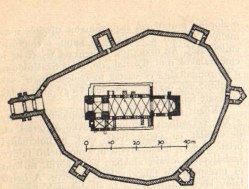A templomer&otilde;d alaprajza