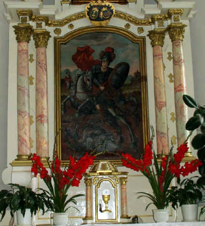 Szent György - oltár
