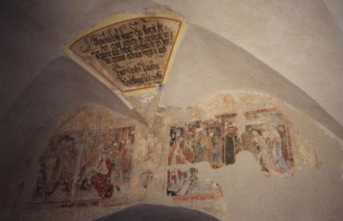  Kendlinger-féle freskó a nyugati kaputérben 