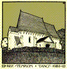 Debreczeni L�szl� m�g torony n�lk�l l�tta a tancsi templomot 