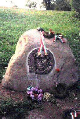 Wass Albert sremlke a marosvcsi kastly kertjben